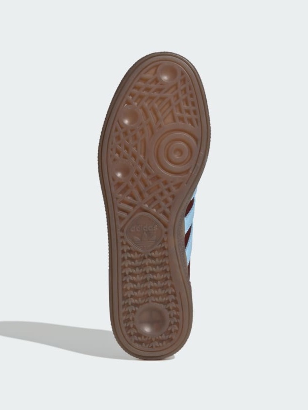 ADIDAS Handball Spezial Sneakers • Size 8W/7M Brown/Sky Blue • NWT TikTok Viral - Picture 4 of 6
